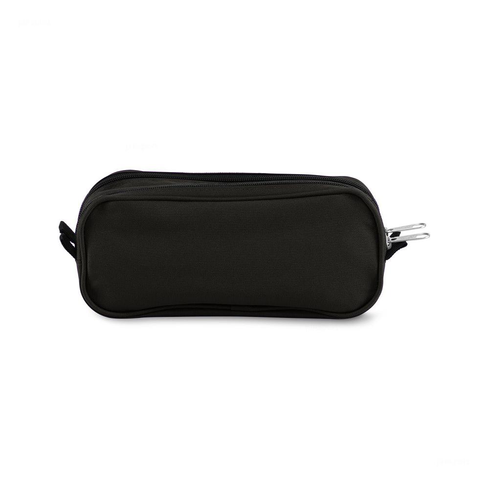 étuis à Crayons JanSport Large Accessory Pouch Noir | HUW-49887095